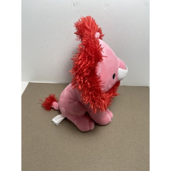 Hallmark Pink Love Lion 7 Inch with Tag Valentine - Picture 4 of 6